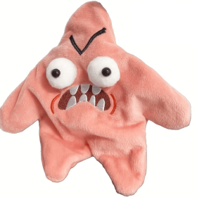 Grumpy Starfish, Moving Funny Stress Relieving Toys, Spoof Toy, Starfish Plush Doll, Starfish Plush Pendan